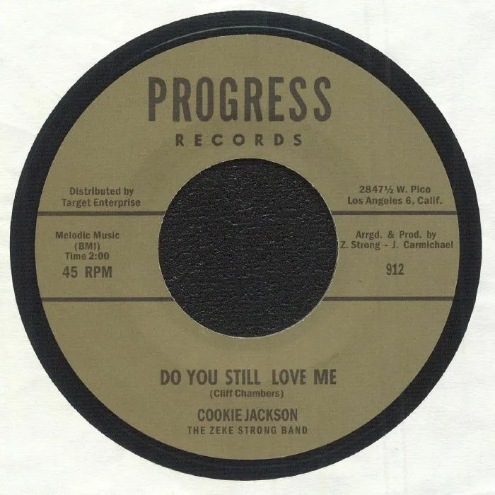 Лицевая сторона обложки — Cookie JACKSON — Do You Still Love Me