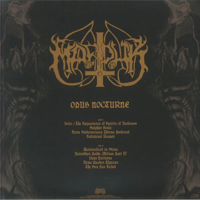 Обратная сторона обложки — MARDUK — Opus Nocturne
