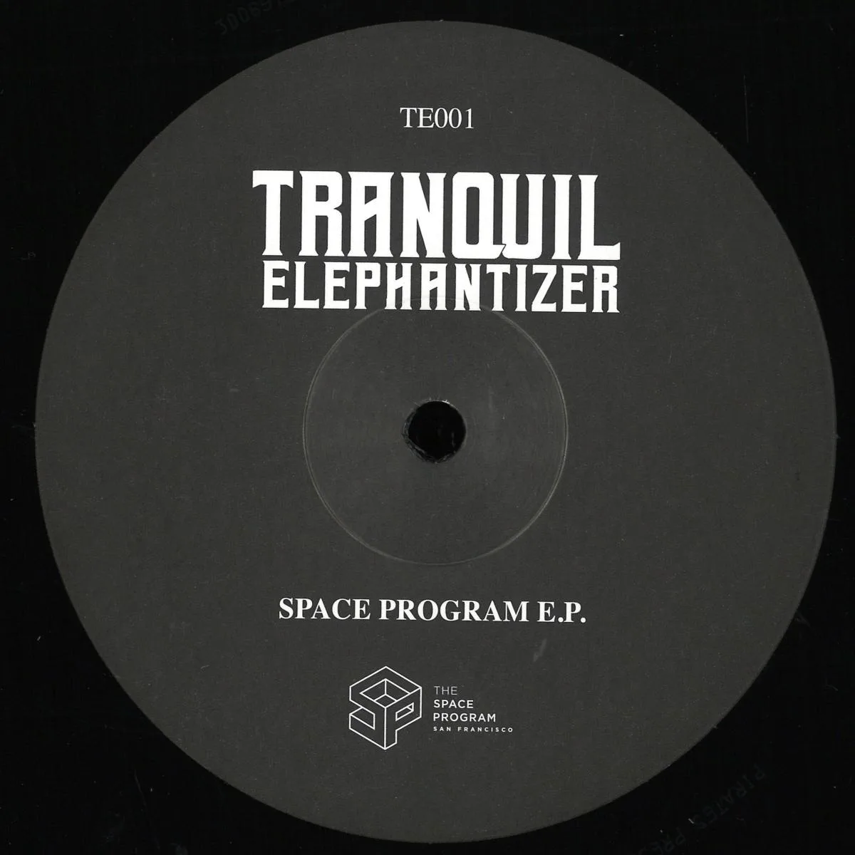 Лицевая сторона обложки — Tranquil Elephantizer — Space Program EP