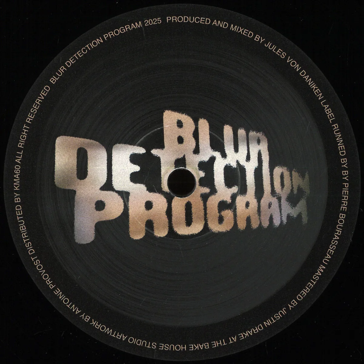 Лицевая сторона обложки — Phase O'matic — Behind The Glass EP