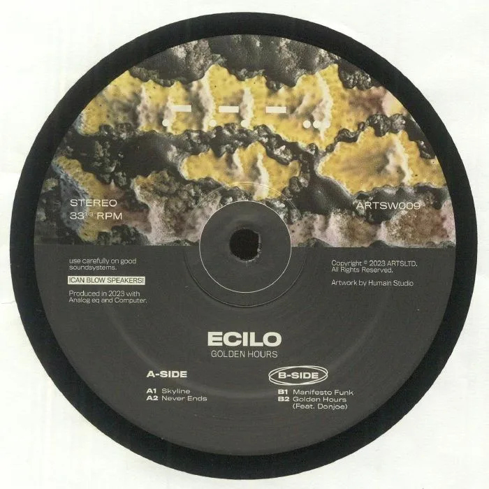 Обратная сторона обложки — ECILO — Golden Hours