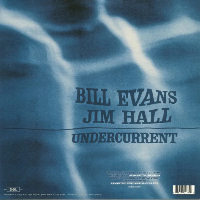 Обратная сторона обложки — Bill EVANS / JIM HALL — Undercurrent (reissue)