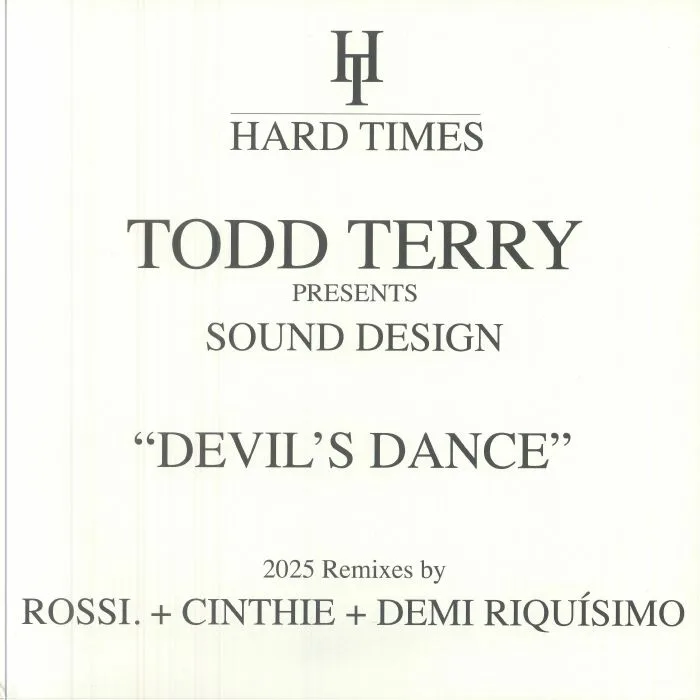 Лицевая сторона обложки — Todd TERRY presents SOUND DESIGN — Devils Dance