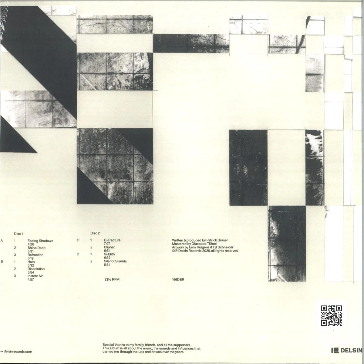 Back cover — Answer Code Request — Halo LP 2x12"