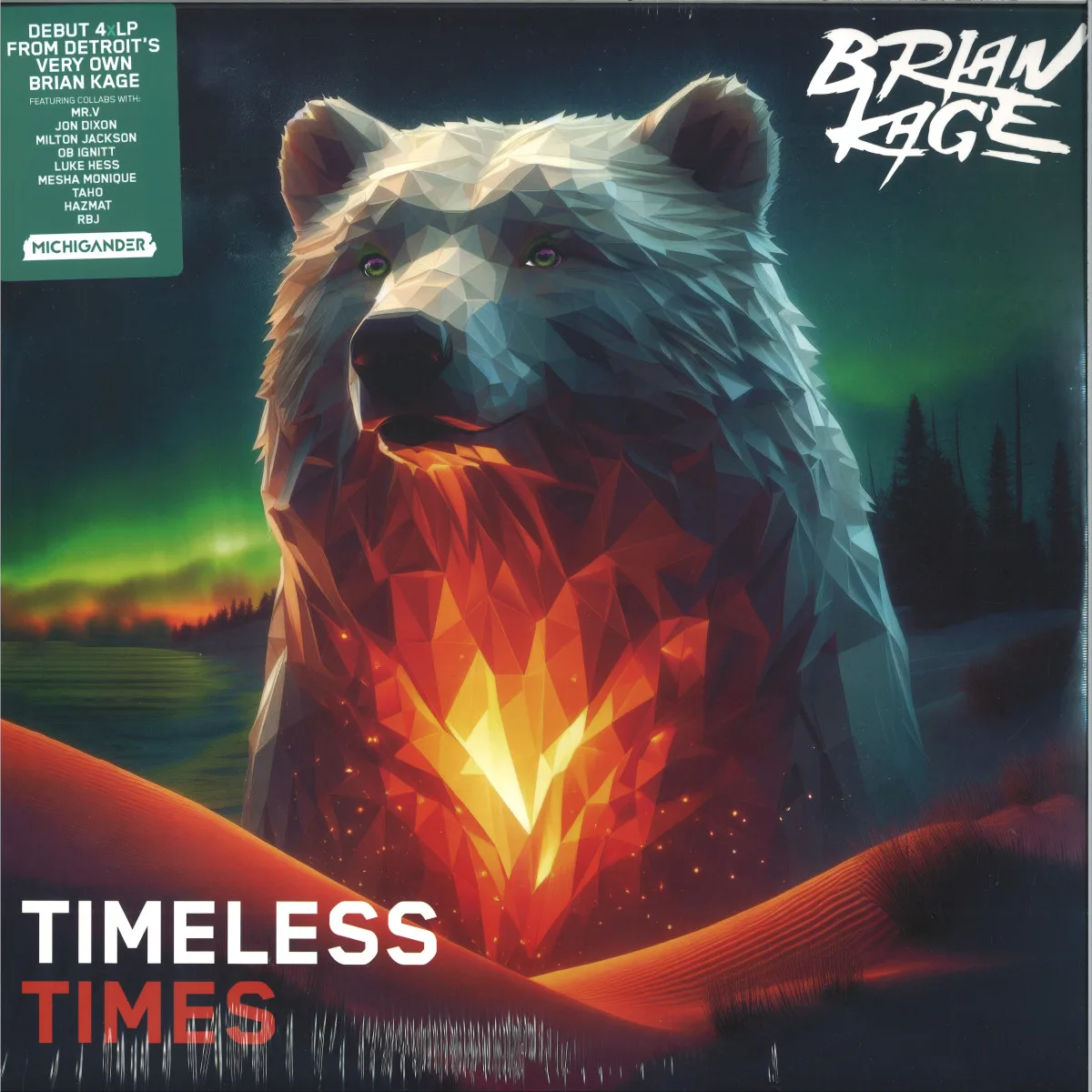 Front cover — Brian Kage — Timeless Times 4x12"