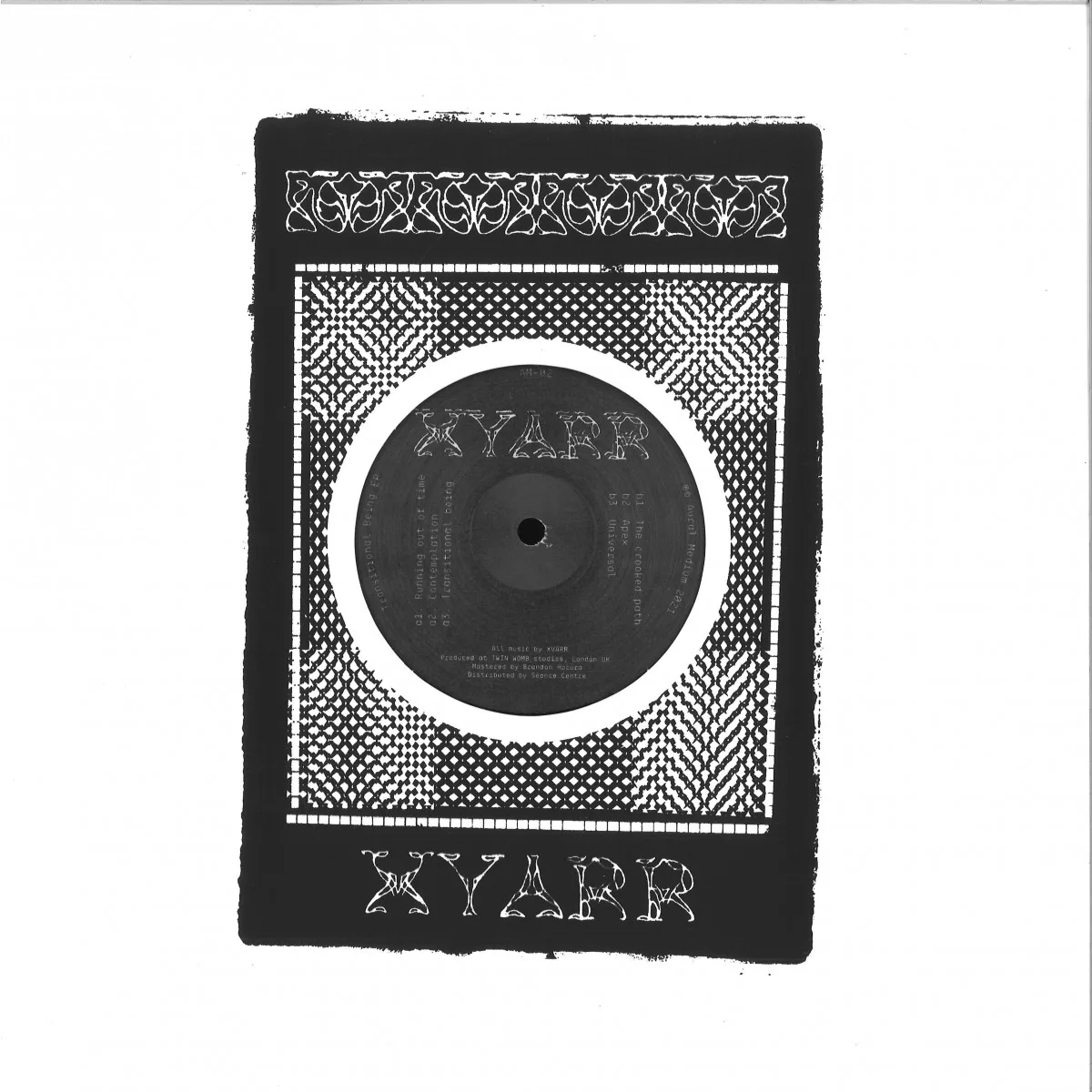 Front cover — Xvarr — TRANSITIONAL BEING