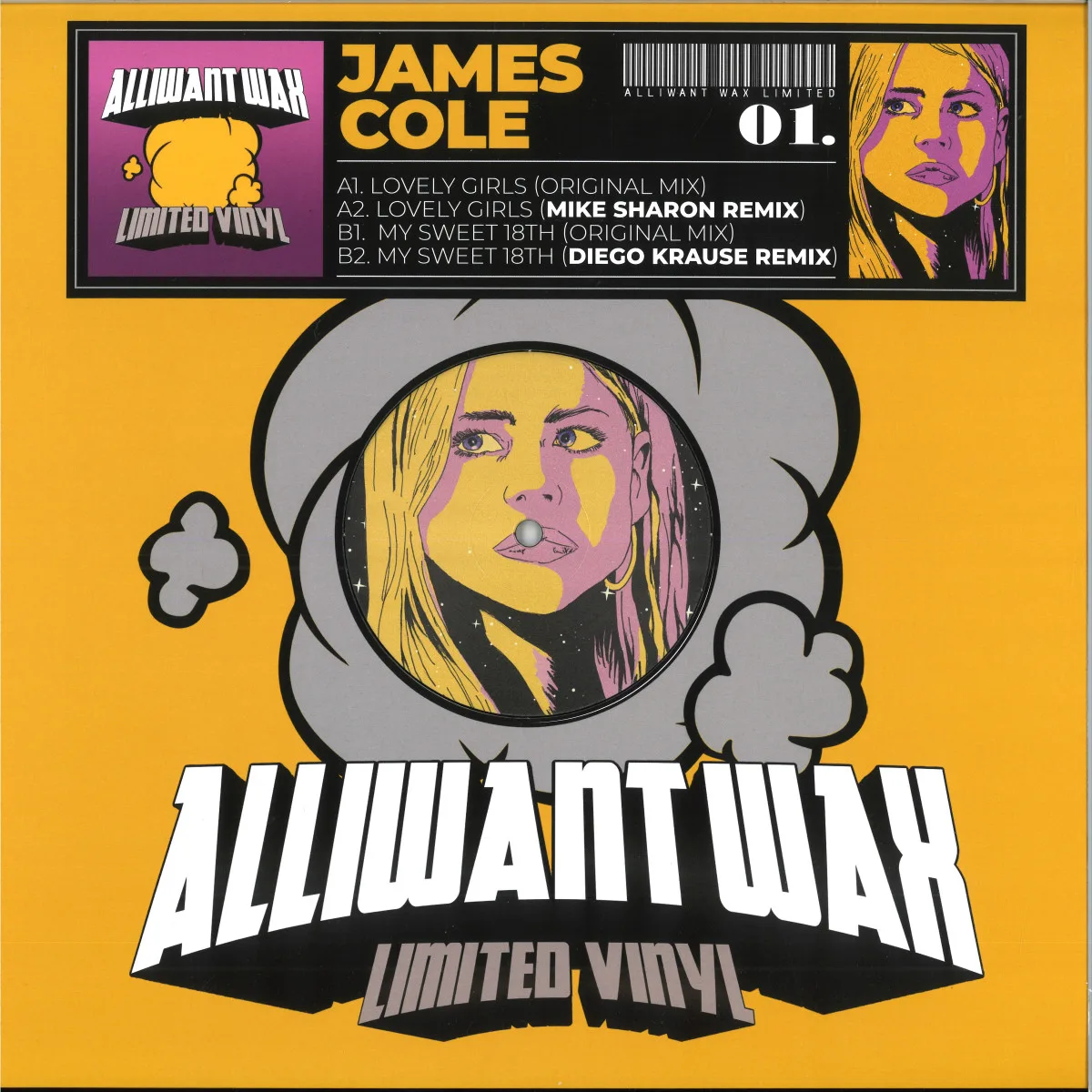 Front cover — James Cole — Lovely Girls
