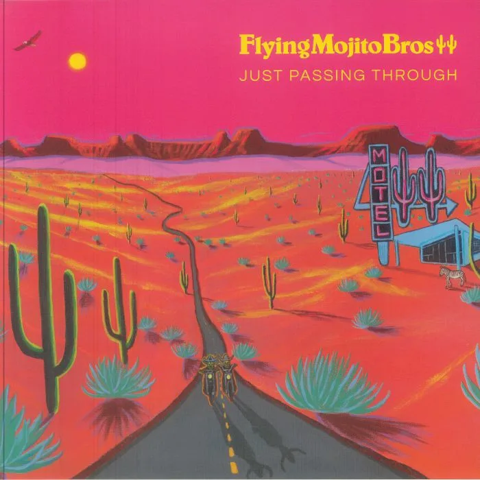 Front cover — FLYING MOJITO BROS — Just Passing Through