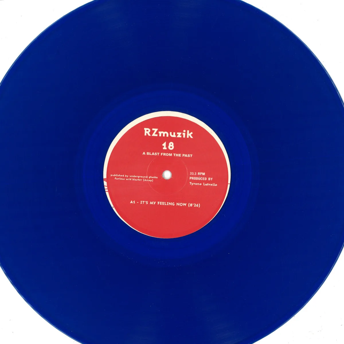 Front cover — Tyrone Latrelle — The Feeling Ep
