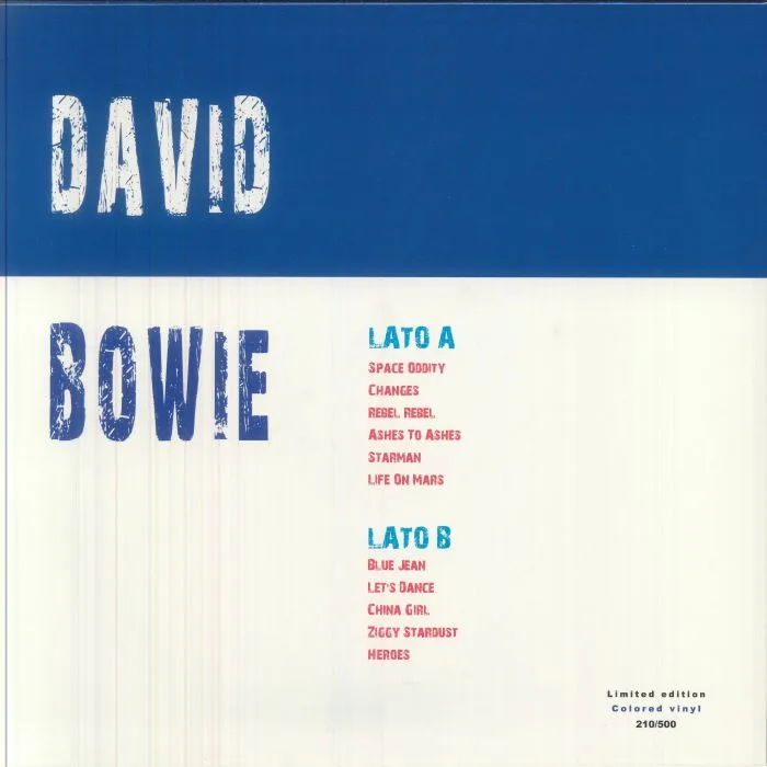 Обратная сторона обложки — David BOWIE — Live In Tokyo 1990
