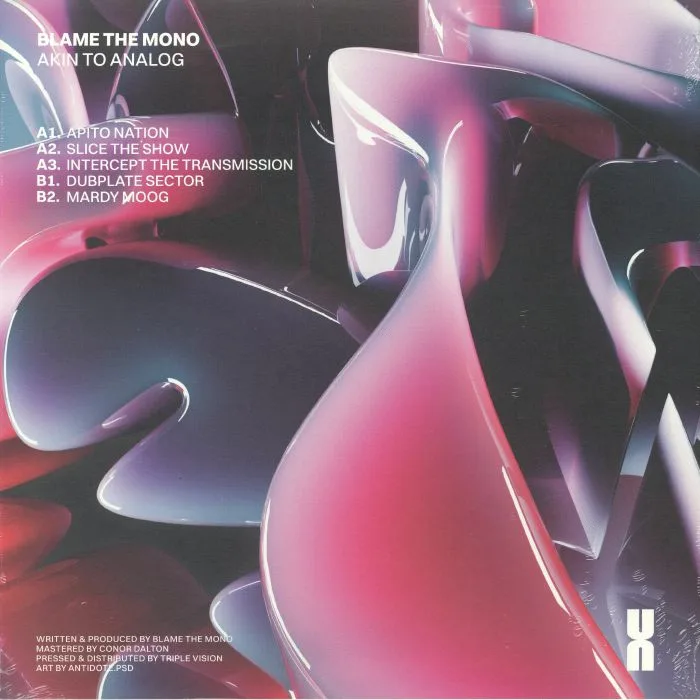Обратная сторона обложки — BLAME THE MONO — Akin To Analog