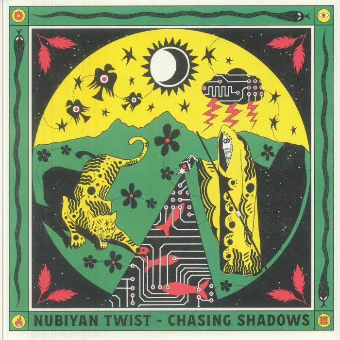 Front cover — NUBIYAN TWIST — Chasing Shadows