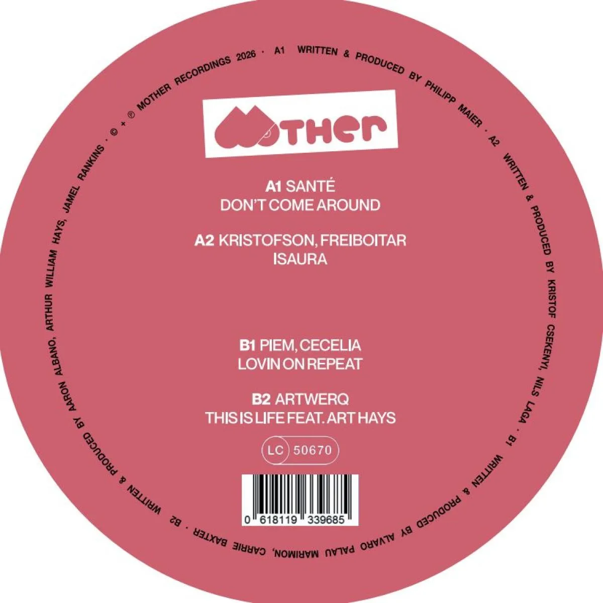 Back cover — Various — MOTHERV004