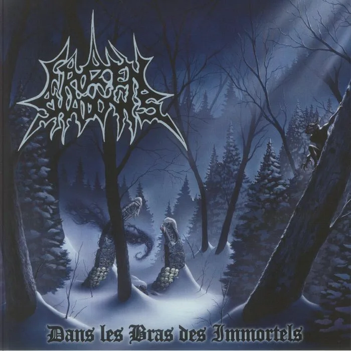Front cover — FROZEN SHADOWS — Dans Les Bras Des Immortels (reissue)