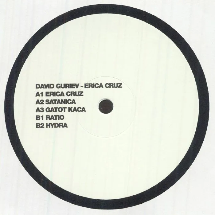 Лицевая сторона обложки — David GURIEV — Erica Cruz