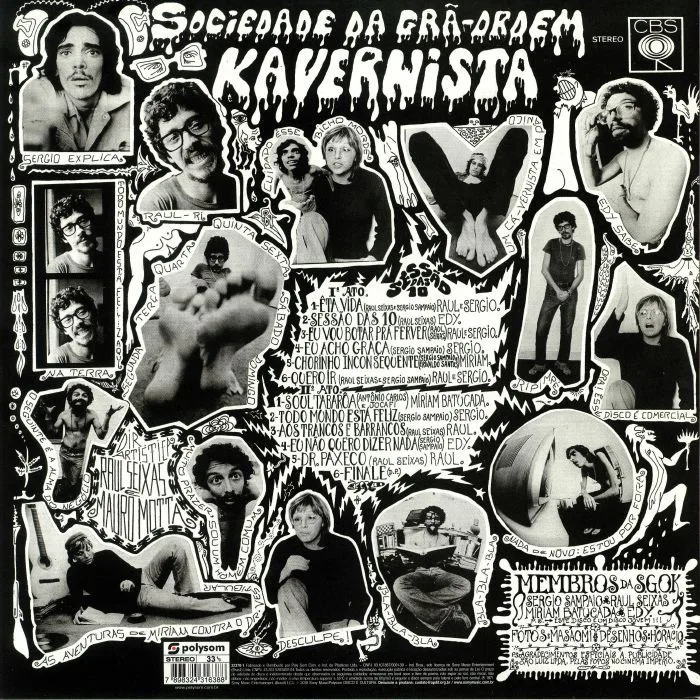 Обратная сторона обложки — SOCIEDADE DA GRA ORDEM KAVERNISTA — Sessao Das 10