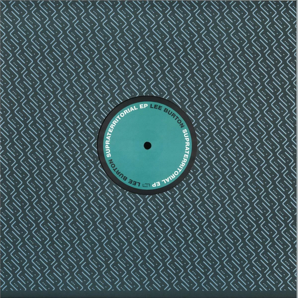 Лицевая сторона обложки — Lee Burton — Supraterritorial EP