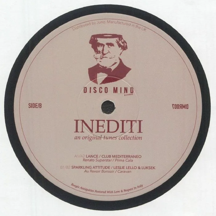 Back cover — LANCE / CLUB MEDITERRANEO / SPARKLING ATTITUDE / LESLIE LELLO / LUKSEK — Inediti