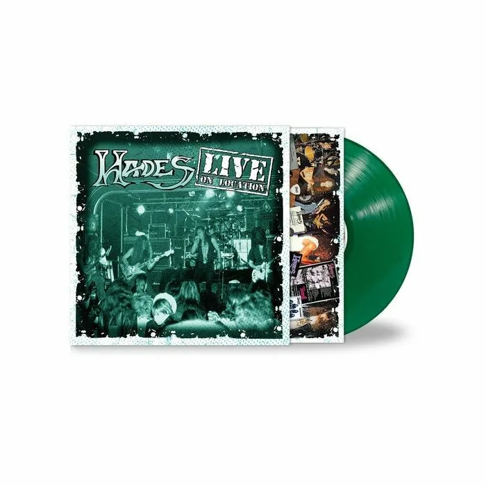 Front cover — HADES — Live On Location (reissue)