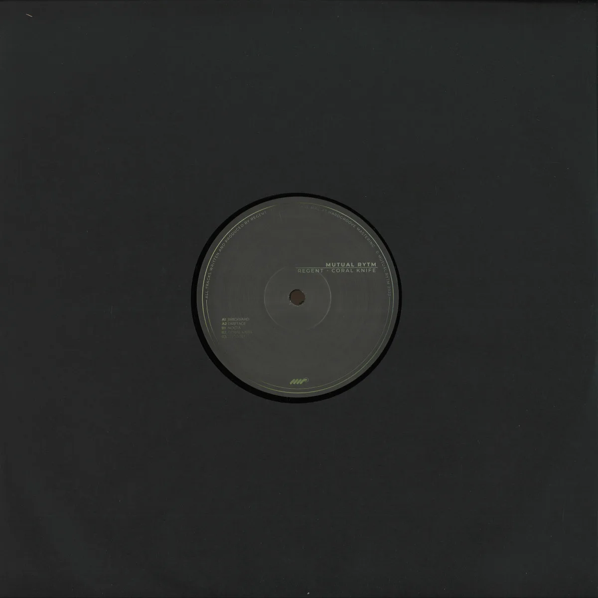 Back cover — Regent — Coral Knife
