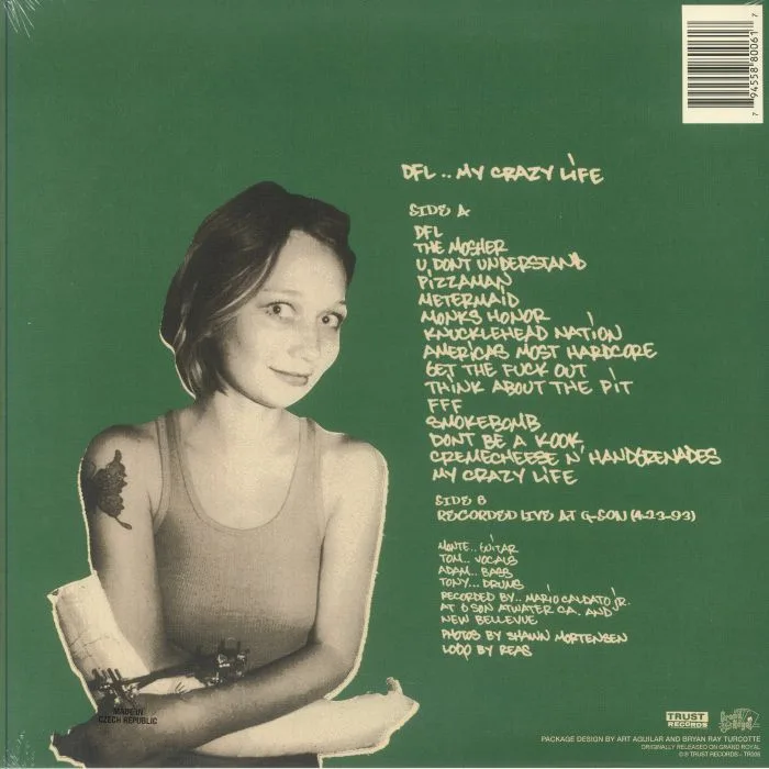 Back cover — DFL — My Crazy Life (remastered)