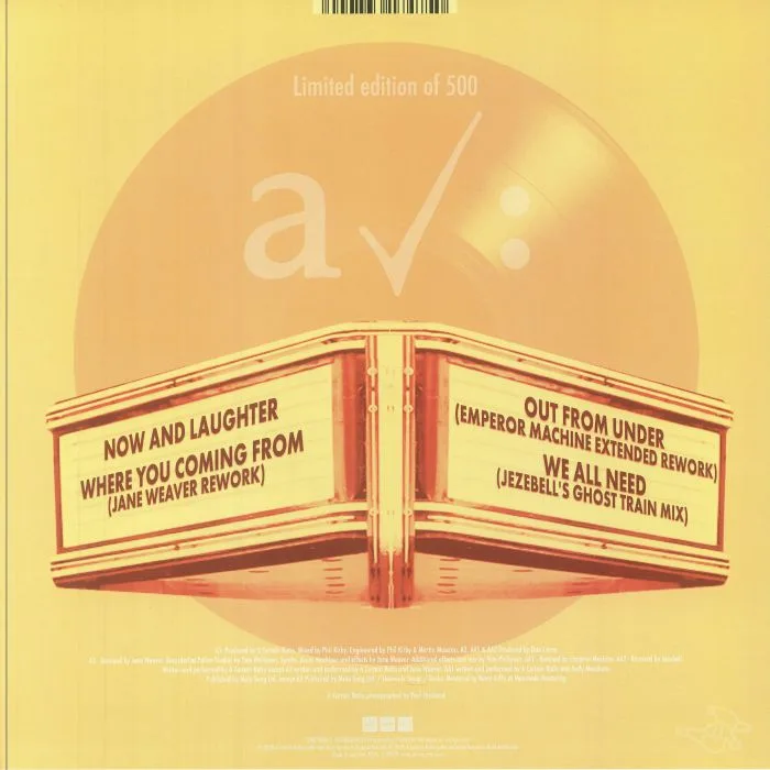 Back cover — A CERTAIN RATIO — Christmasville EP UK