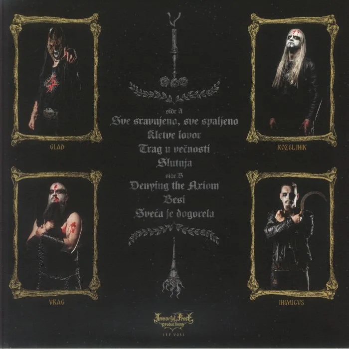 Back cover — The STONE — Kletva