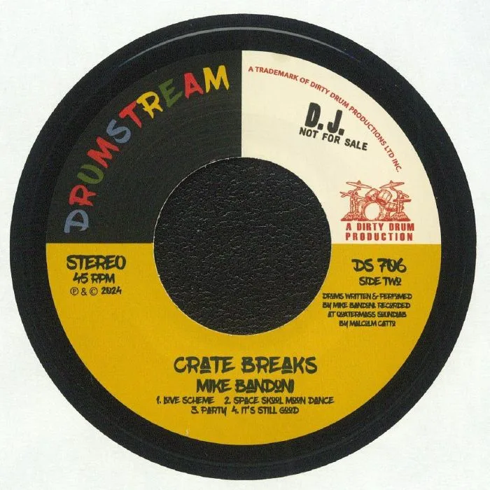 Обратная сторона обложки — Mike BANDONI — Crate Breaks Vol 6