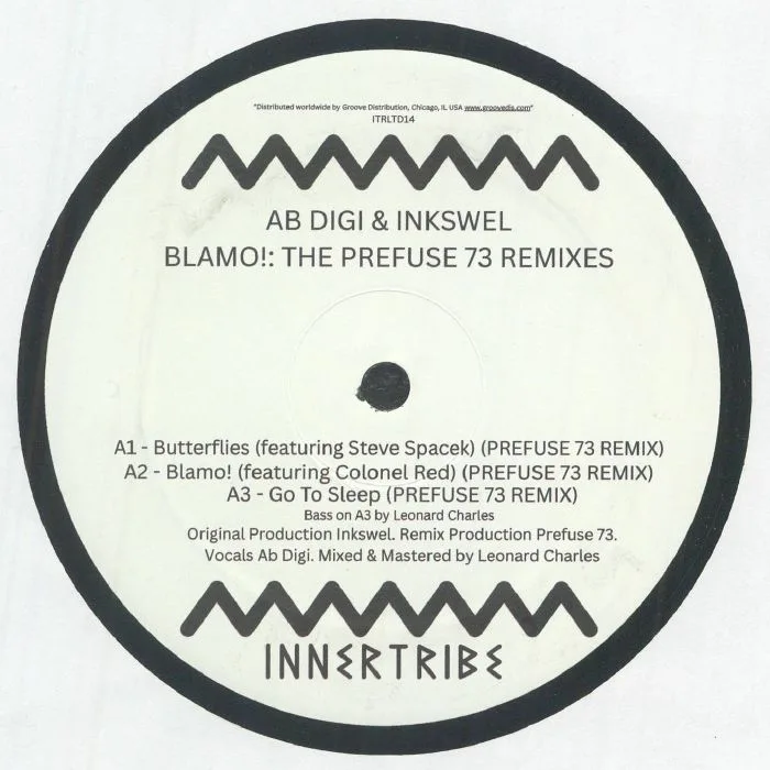 AB DIGI & INKSWEL — Blamo!: The Prefuse 73 Remixes