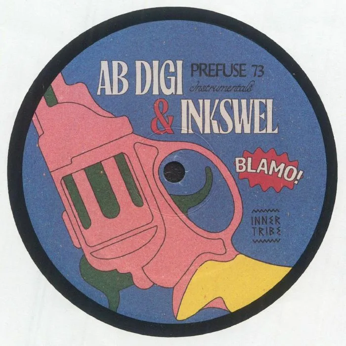 Back cover — AB DIGI & INKSWEL — Blamo!: The Prefuse 73 Remixes
