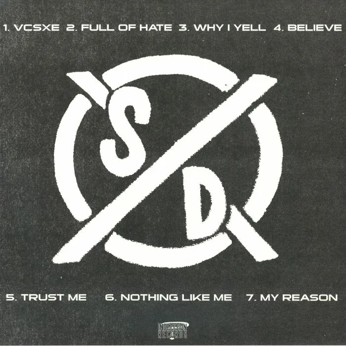 Back cover — SAID & DONE — Ventura County Straight Edge