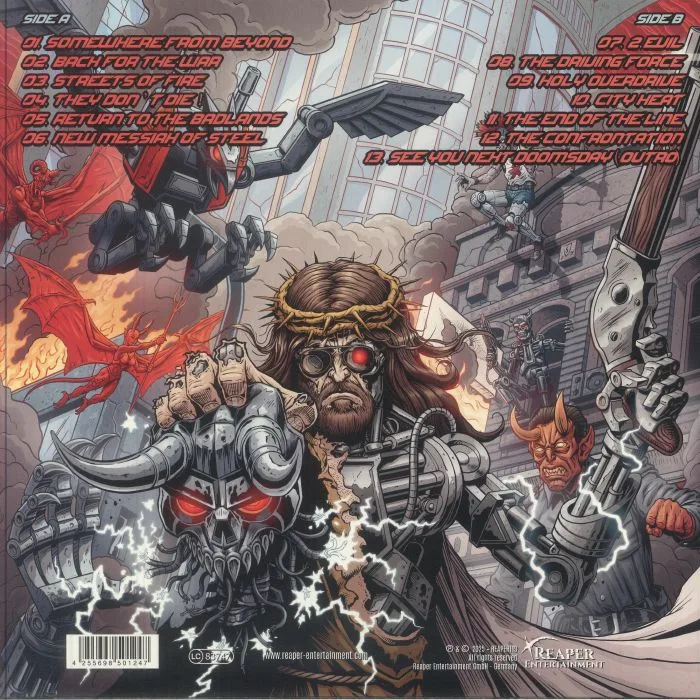 Back cover — MOTORJESUS — Streets Of Fire (Tour Edition)