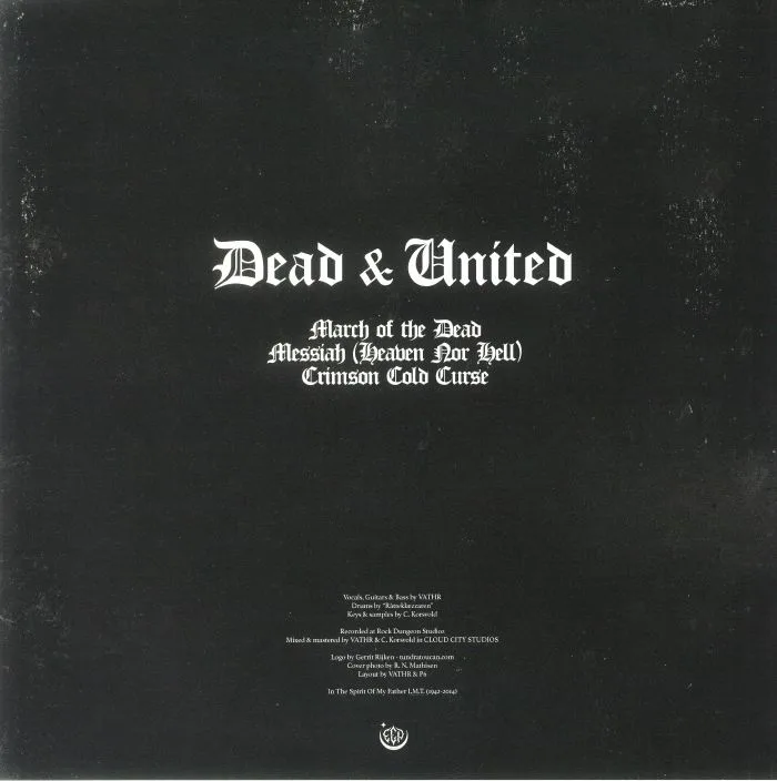 Back cover — VATHR — Dead & United