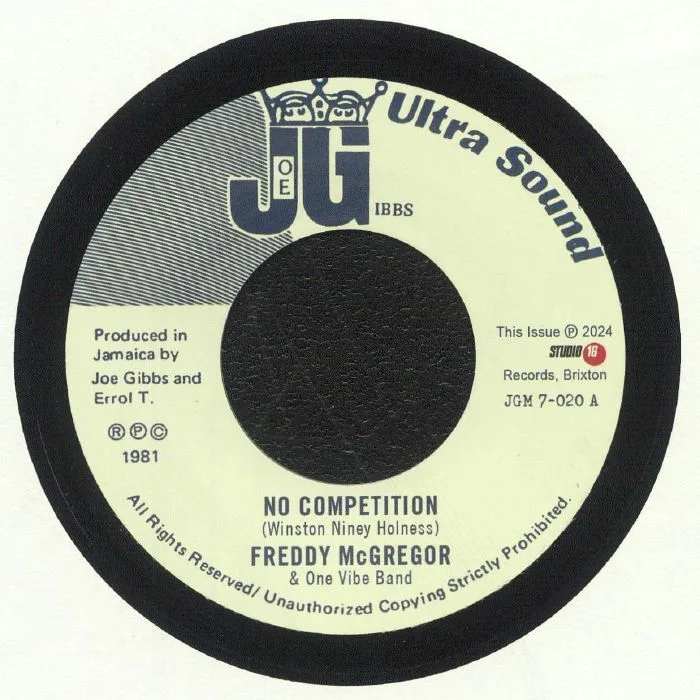Freddy McGREGOR / ONE VIBE BAND / JOE GIBBS & THE PROFESSIONALS — No Competition (reissue)
