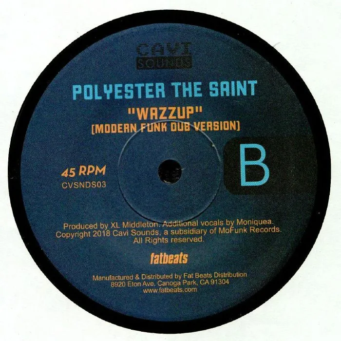 Обратная сторона обложки — POLYESTER THE SAINT — Wazzup