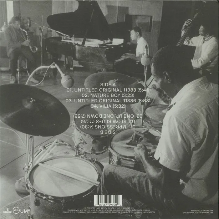 Back cover — John COLTRANE — Both Directions At Once: The Lost Album