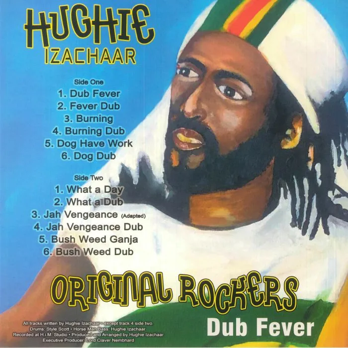 Back cover — Hughie IZAACHAR — Dub Fever