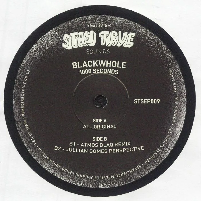 Front cover — BLACKWHOLE — 1000 Seconds