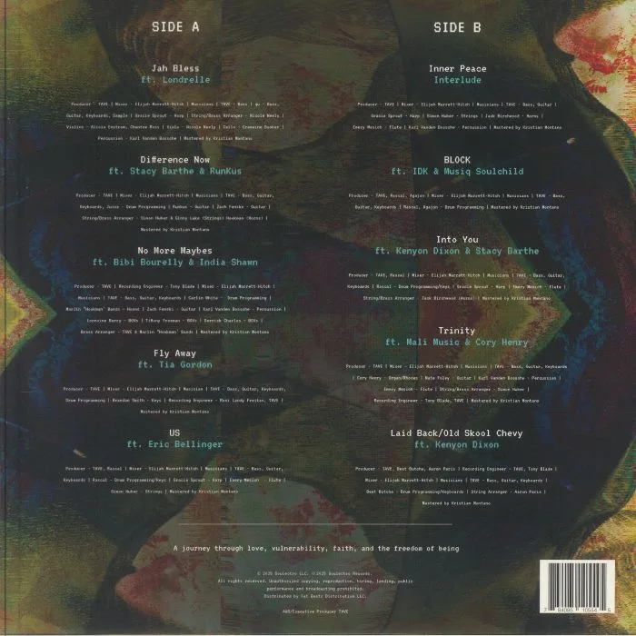 Back cover — TAVE — Fly Away