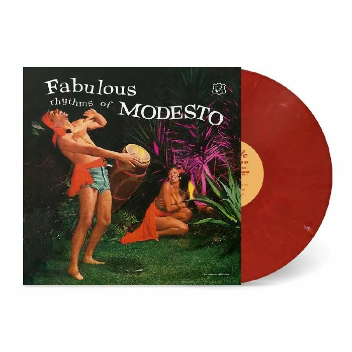 Лицевая сторона обложки — Modesto DURAN & ORCHESTRA — Fabulous Rhythms Of Modesto