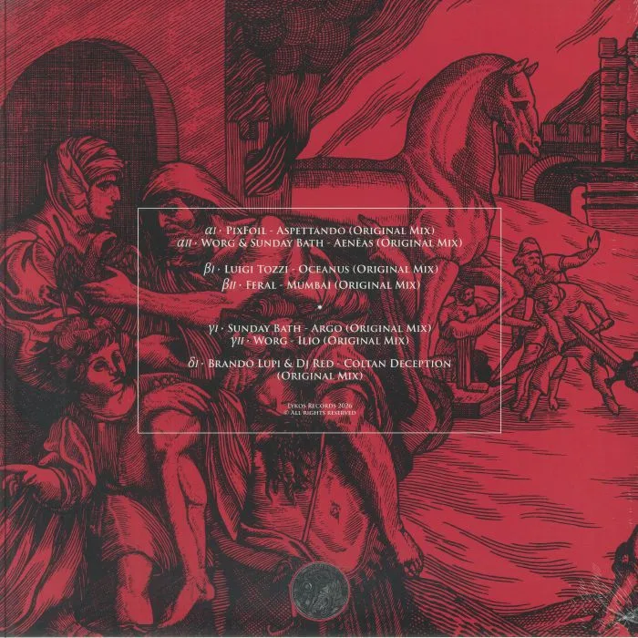 Back cover — VARIOUS — Pignora Imperii Capitolo I: Lo Scettro Di Priamo