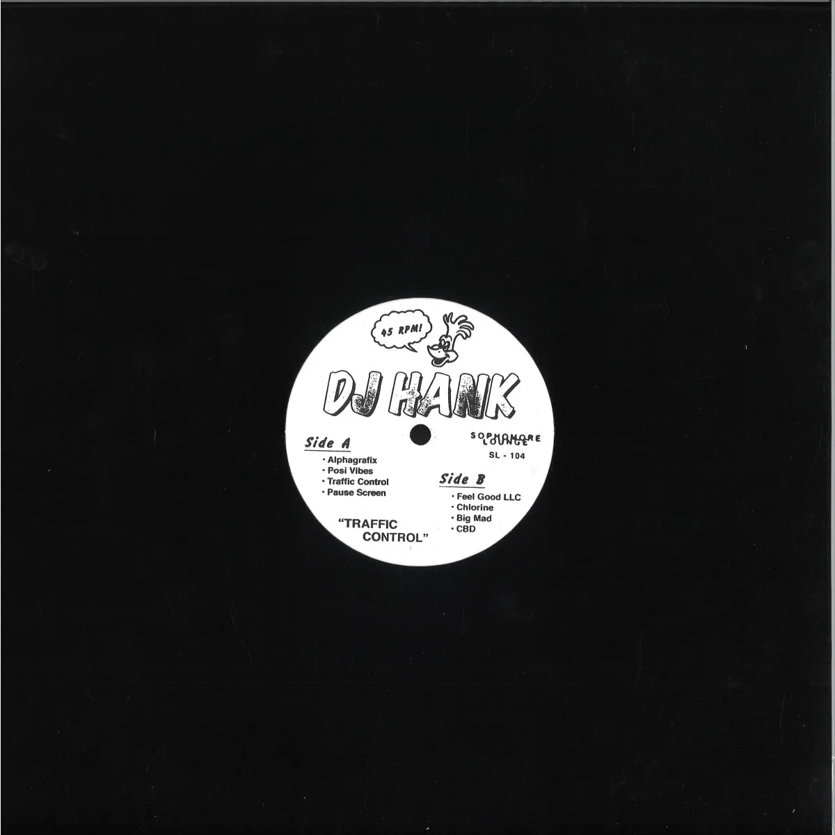 Back cover — Dj Hank — Traffic Control