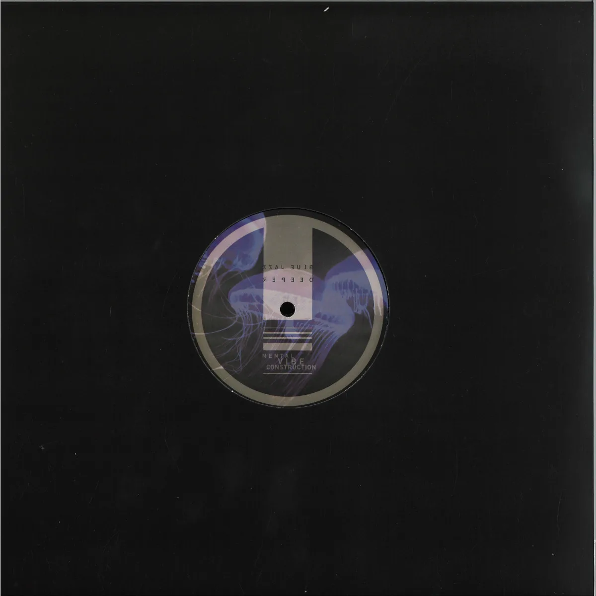 Обратная сторона обложки — Mental Vibe Construction — Blue Jazz EP