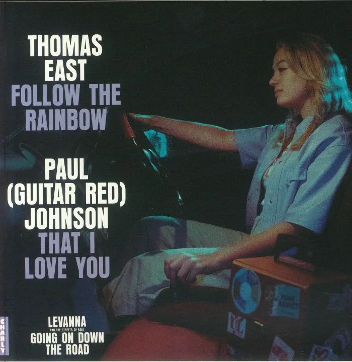 Front cover — Thomas EAST / PAUL "GUITAR RED" JOHNSON — Follow The Rainbow
