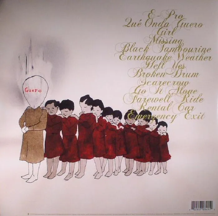 Обратная сторона обложки — BECK — Guero (reissue)
