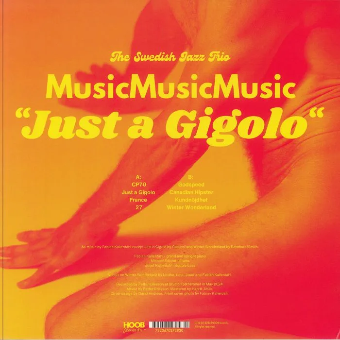 Обратная сторона обложки — MUSICMUSICMUSIC — Just A Gigolo