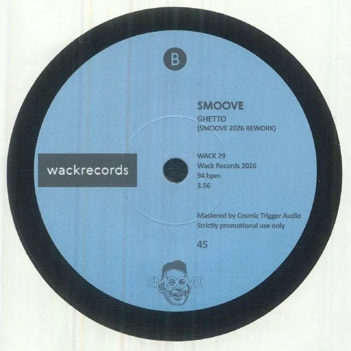 Back cover — Smoove — Paid in Pounds / Ghetto (7")