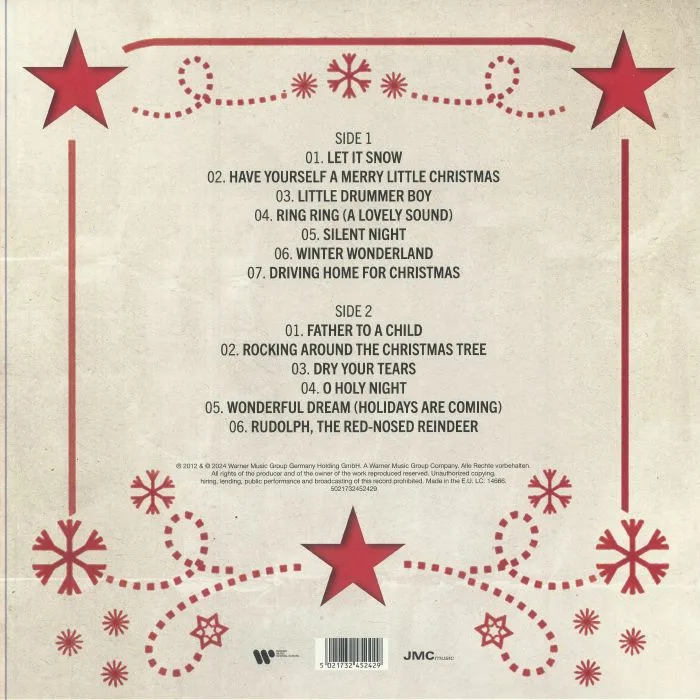 Обратная сторона обложки — The BASEBALLS — Good Ol' Christmas