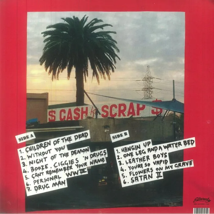 Back cover — The CAVEMEN — Cash 4 Scrap