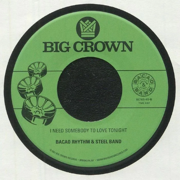 Back cover — BACAO RHYTHM & STEEL BAND — Dirt Off Your Shoulder